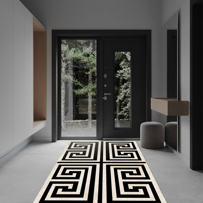 Conceptum Els2238 Alfombra de Pasillo Multicolor 100 x 300 cm